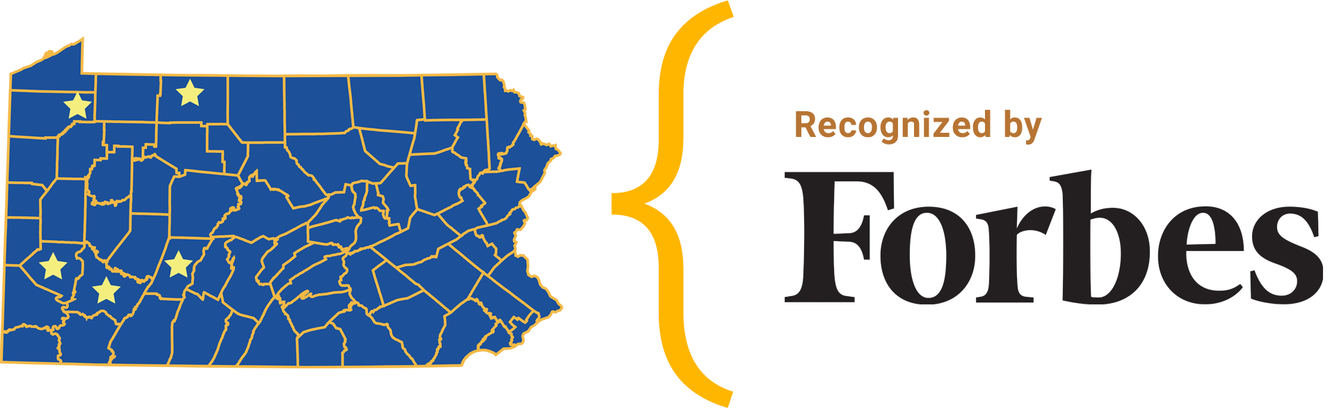 Recognized by Forbes Magazine
